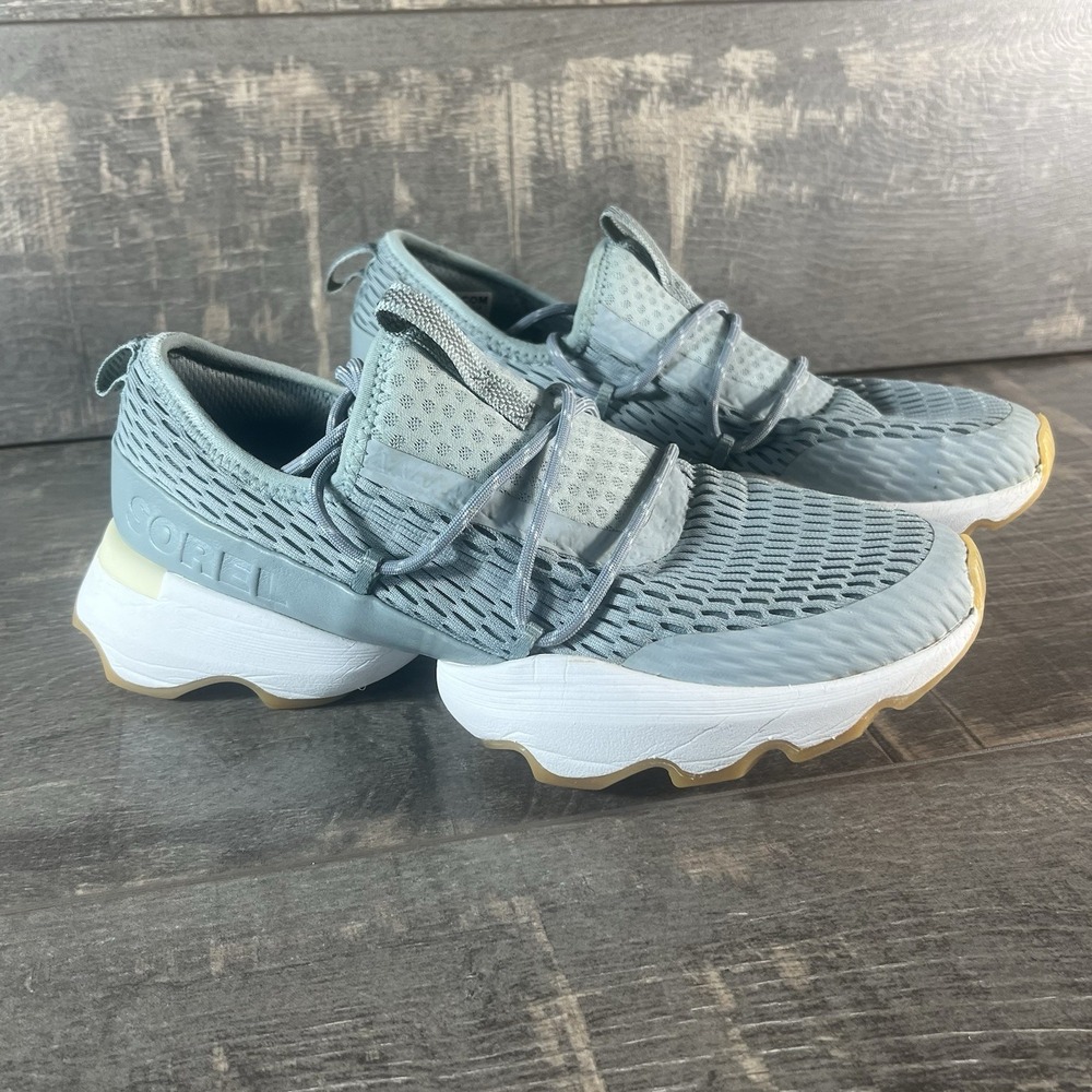 Sorel Women's Light Gray Mesh Slip-On Sneakers - Picture 11 of 11